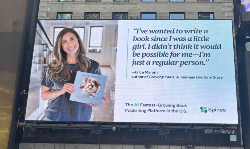 Erica Marom. Author of Growing Pains: A Teenage Bedtime Story 