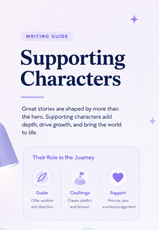 What Is a Supporting Character? Examples and Writing Tips