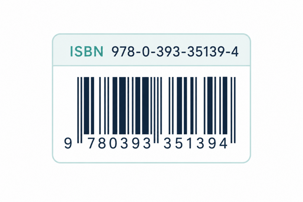 A clean ISBN barcode label showing the number 978-0-393-35139-4 in large text above a barcode, displayed on a minimal white and soft mint background.